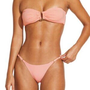 VITAMIN A MOSS ADJUSTABLE SIDE STRING BIKINI NWT